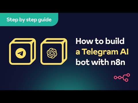 How to build a Telegram AI bot with n8n – Step-by-step tutorial thumbnail