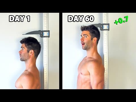 I Actually Grew Taller After 60 Days of Special Stretching and Supplements thumbnail
