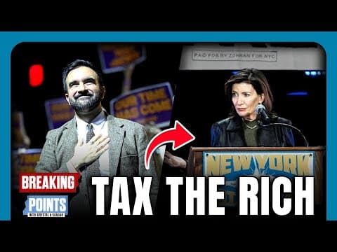 TAX THE RICH: Kathy Hochul HECKLED At Fiery Zohran Rally thumbnail