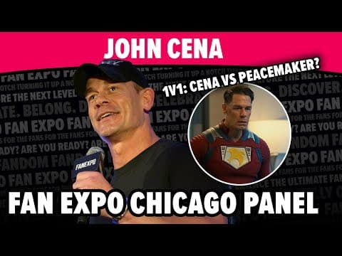 John Cena Panel Highlights | FAN EXPO Chicago 2025 thumbnail
