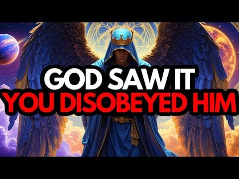 Chosen Ones, God Noticed What You Did — You’ve Disobeyed Him Once more thumbnail