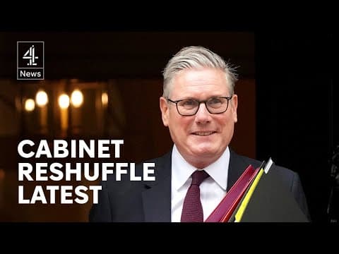 Starmer reshuffle continues after Rayner resignation thumbnail