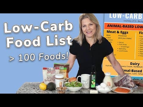 What Can You Eat on a Low Carb Diet? (Full Food List) thumbnail