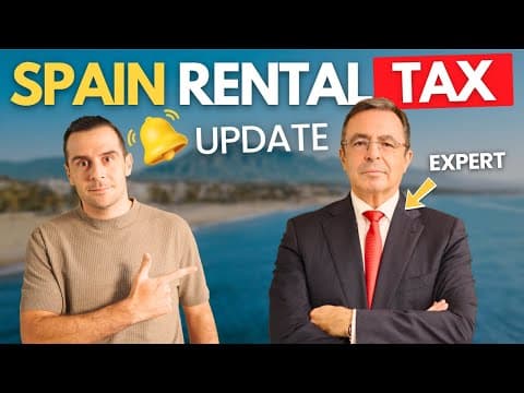Rental Tax BREAKTHROUGH for Non-EU Property Buyers in Spain | Expert Lawyer Reveals 🇪🇸 thumbnail