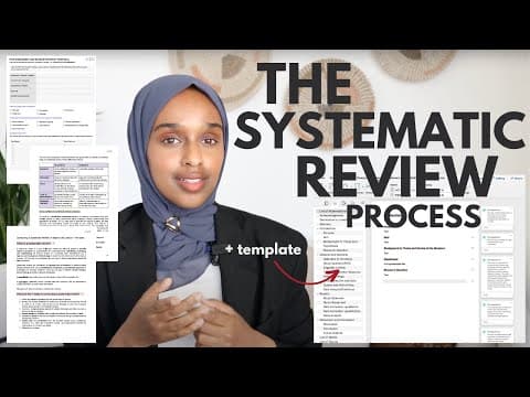 How to Write a Systematic Review in 7 Simple Steps thumbnail