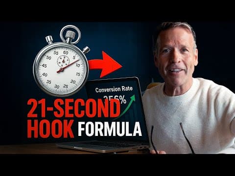 The 21-Second Hook Formula That Makes Viewers Beg to Buy Your Product thumbnail