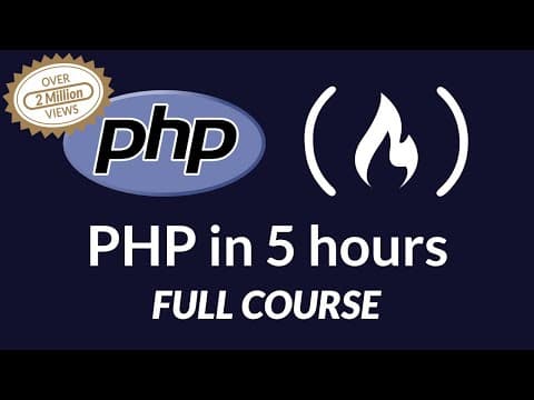 PHP Programming Language Tutorial - Full Course thumbnail