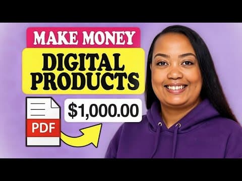 The Easiest Digital Product to Sell (Even w/NO Audience) thumbnail