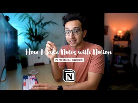 My Favourite Note-Taking App for Students - Notion (2020) thumbnail