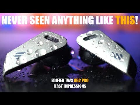 Never Seen Anything Like THIS - Edifier TWS NB2 Pro | GIVEAWAY | thumbnail