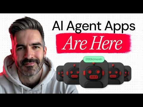 AI Agent Apps Could be 10x Bigger than SaaS (Learn this now) thumbnail