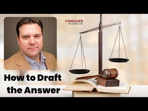 How To Draft An Answer To A Debt Collection Lawsuit (2021 Update) thumbnail
