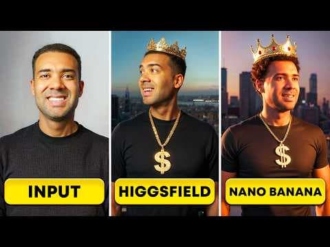 Higgsfield AI Character Consistency vs Nano Banana - Who Wins? thumbnail