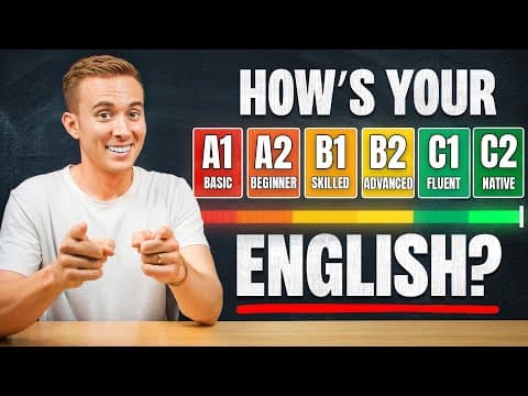 What's Your ENGLISH Level? Take This Test! (2025 Edition) thumbnail