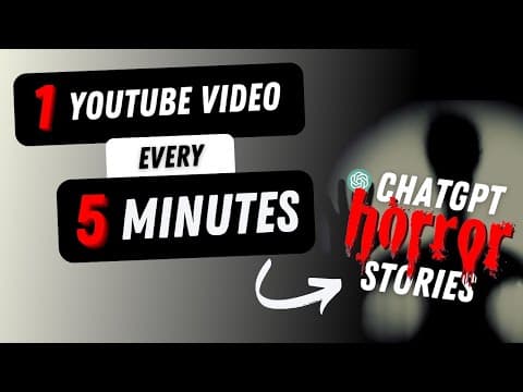 1 YouTube Video every 5 MINUTES With This Method | Faceless YouTube Channel Idea thumbnail