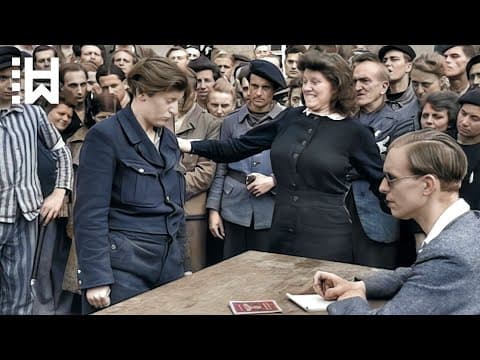 Nazi Victim Slaps Nazi Guard Who Murdered her Daughter thumbnail
