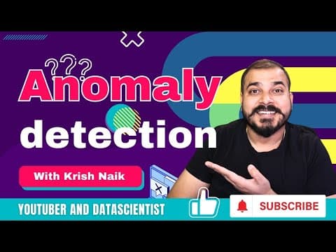 Complete Anomaly Detection Tutorials Machine Learning And Its Types With Implementation | Krish Naik thumbnail