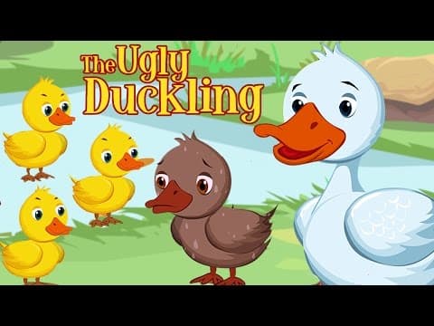 The Ugly Duckling | Full Story |  Fairytale | Bedtime Stories For Kids | 4K UHD thumbnail