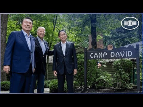 President Biden Hosts a Joint Press Conference with President Yoon and Prime Minister Kishida thumbnail