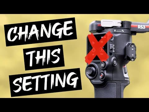 Do THIS for better gimbal video (you don’t know this method) thumbnail