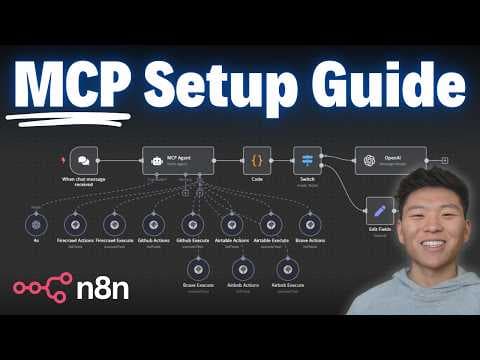 Ultimate No Code MCP Setup Guide (Self-Host, Installation, Common Issues) thumbnail