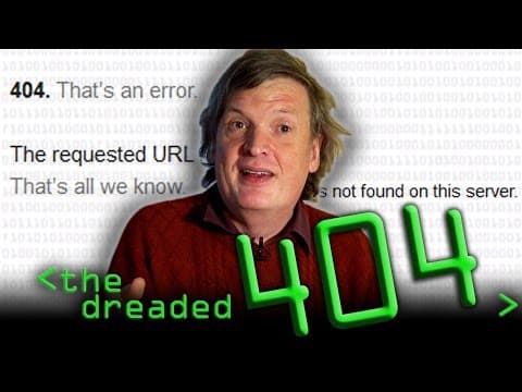 Why Do We Get Dreaded 404 Errors on the Web? thumbnail