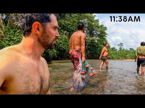 Day in the Life of an Amazon Jungle Tribe! thumbnail