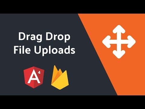 Angular Drag-and-Drop File Uploads to Firebase Storage thumbnail