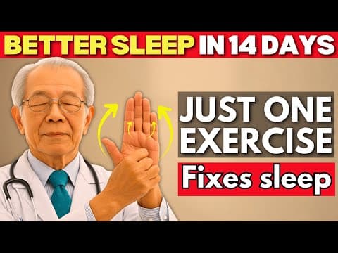 Japan's Oldest Doctor: After 65? This Japanese Trick Helped Over 1,000,000 Seniors Sleep Better thumbnail