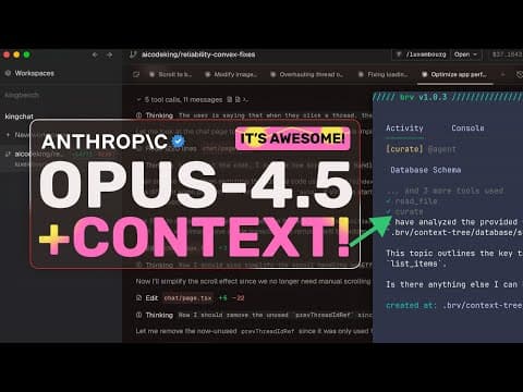 Context Manager Agent + Opus 4.5 : 10X LOWER COSTS, 10X BETTER RESULTS! This is INSANE! thumbnail