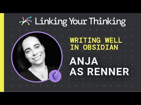 How to Use Obsidian for a Clean Writing Workflow thumbnail