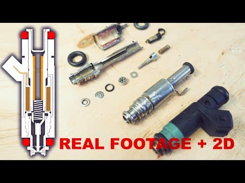 Fuel Injector. Disassembly and Structure of a Typical Gasoline Injector thumbnail