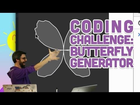 Coding Challenge #60: Butterfly Generator thumbnail