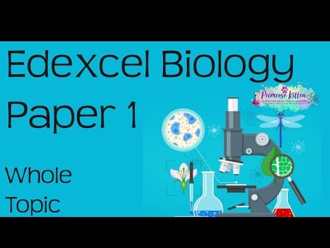 The whole of Edexcel Biology Paper 1 | Revision for 9-1 GCSE Bio Combined Science thumbnail