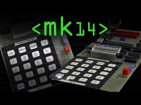 1978's Raspberry Pi (MK14) - Computerphile thumbnail