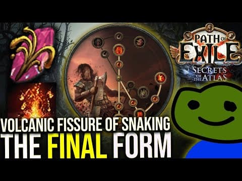 PoE 3.26 - Crit Volcanic Fissure of Snaking: Final Build Guide thumbnail