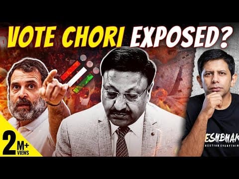 Pt.2 - What Is The EC of India Trying To Hide? | Rahul Gandhi's Vote Chori Charge | Akash Banerjee thumbnail