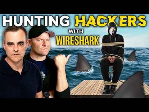 Hacker hunting with Wireshark (even if SSL encrypted!) thumbnail