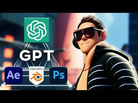 4 Ways to Maximize Your Video Production with ChatGPT | Blender x After Effects thumbnail
