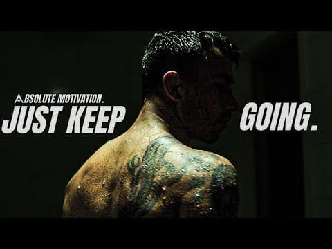 LIFE CAN LOOK SO DIFFERENT IN JUST A FEW SHORT MONTHS, KEEP GOING & DON'T STOP - Motivational Speech thumbnail