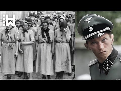 Execution of Nazi Psychopath who burned prisoners alive at Auschwitz - Erich Muhsfeldt thumbnail