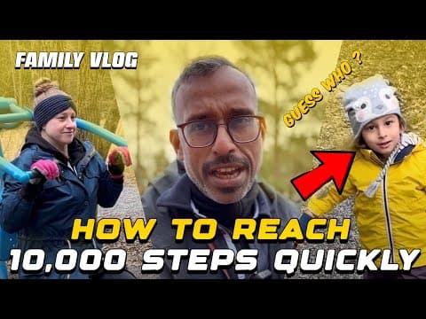 Finland vlog part - 1 🇫🇮 | simple tips to reach 10 k steps fast ✅ thumbnail