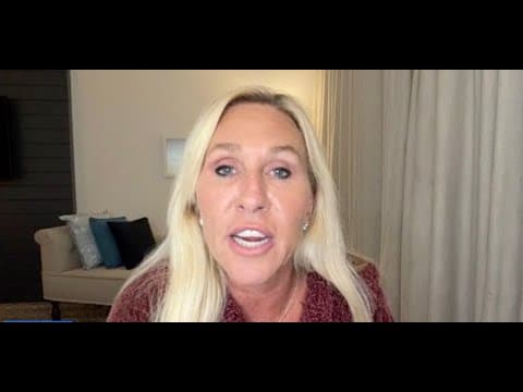 “Weak and pathetic!” Marjorie Taylor Greene DESTROYS her OWN party  thumbnail