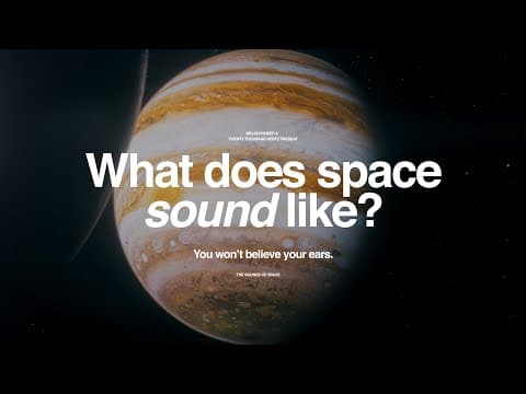 The Sounds of Space:  A sonic adventure to other worlds thumbnail
