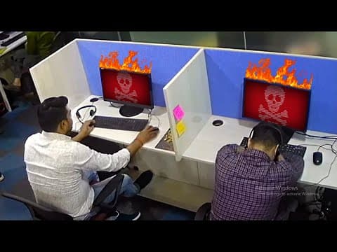 Destroying Scammers Computer Using a Dangerous Virus! thumbnail