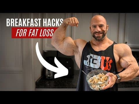 Breakfast Hacks for FAT LOSS | Texas Pro 6 Weeks Out | 2025 Prep Series Episode 11 thumbnail
