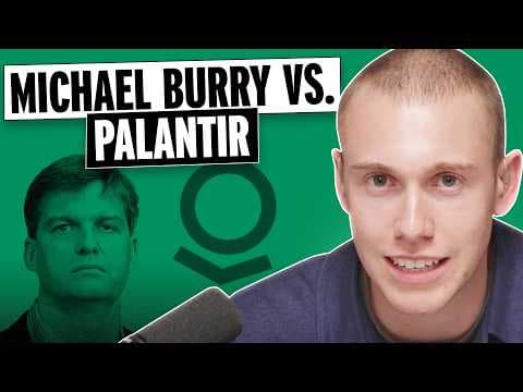 Michael Burry’s Bearish Bet Knocked Palantir 10% — Is It Overvalued? | Prof G Markets thumbnail