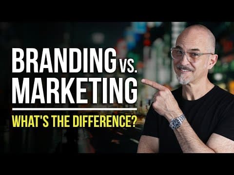 Branding vs. Marketing:  What's the Difference? thumbnail