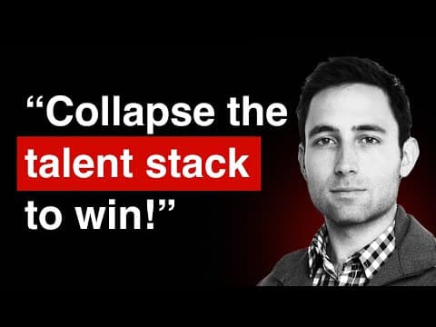 Build Your Career by Collapsing the Talent Stack | Scott Belsky (CPO Adobe) thumbnail