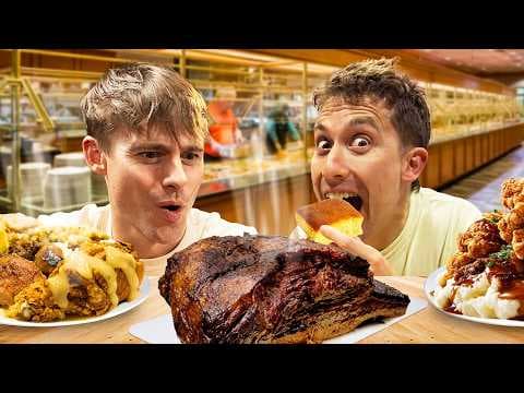 We Tried the World's Largest Buffet! thumbnail